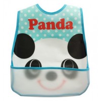 嬰兒半透明EVA口水肩 - 熊貓